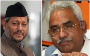 सरकारी हेलीकॉप्टर से मदन के दौरे,बेलगाम हुई तीरथ सरकार।